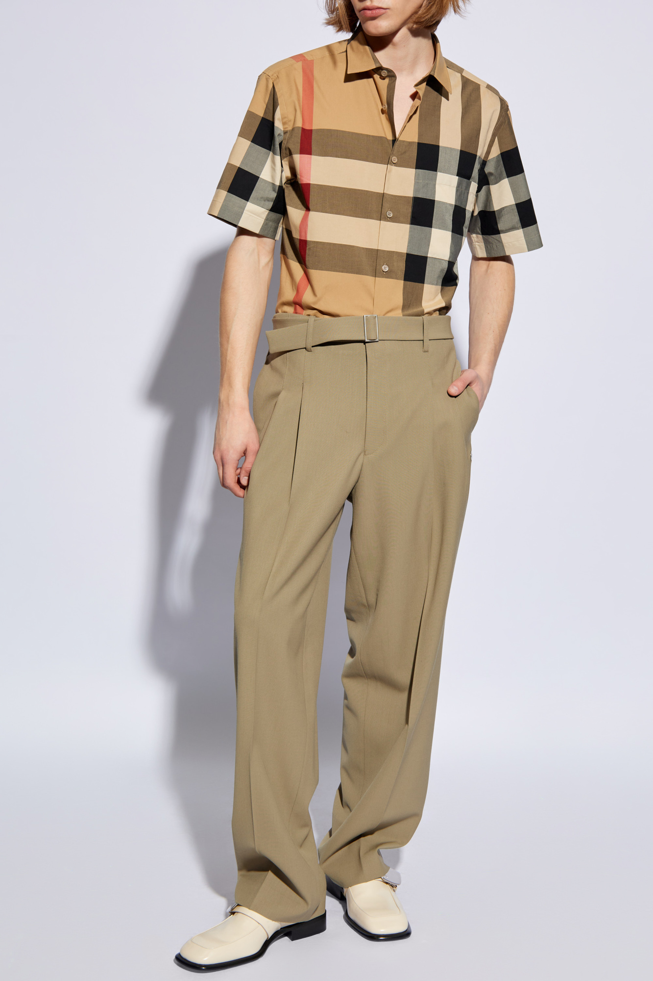 Beige Short-sleeved shirt Burberry - Vitkac AS